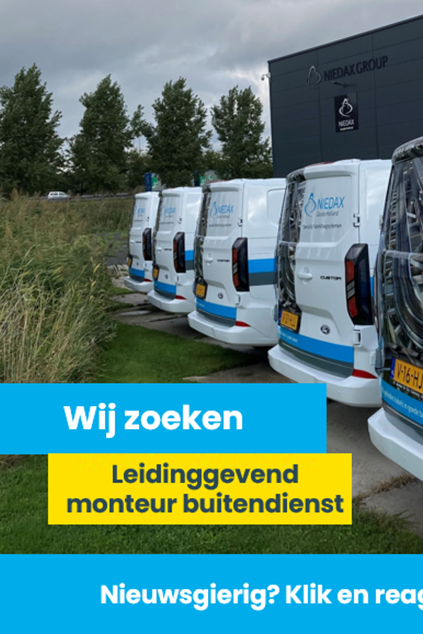 Leidinggevend Monteur Buitendienst Banner