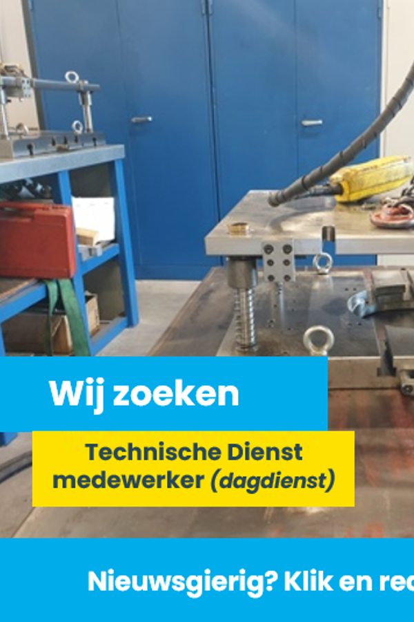 Technische Dienst Medewerker Banner